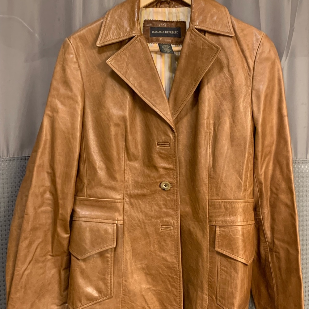 Leather jacket